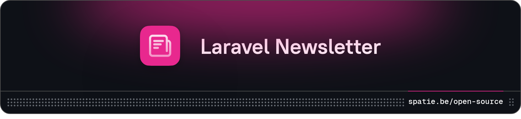 Logo for laravel-newsletter