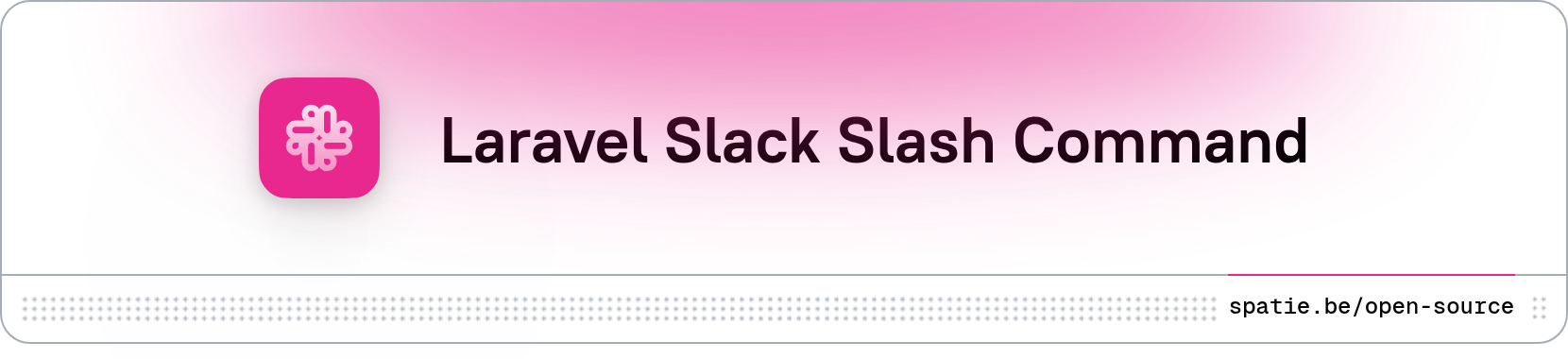 Logo for laravel-slack-slash-command