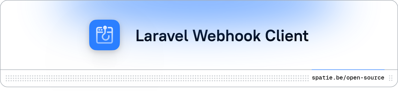 Logo for laravel-webhook-client